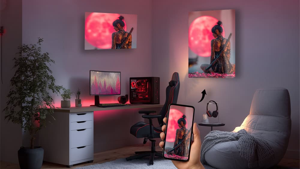 Dein eigenes Metallposter gestalten – Alu-Bilder im individuellen Design