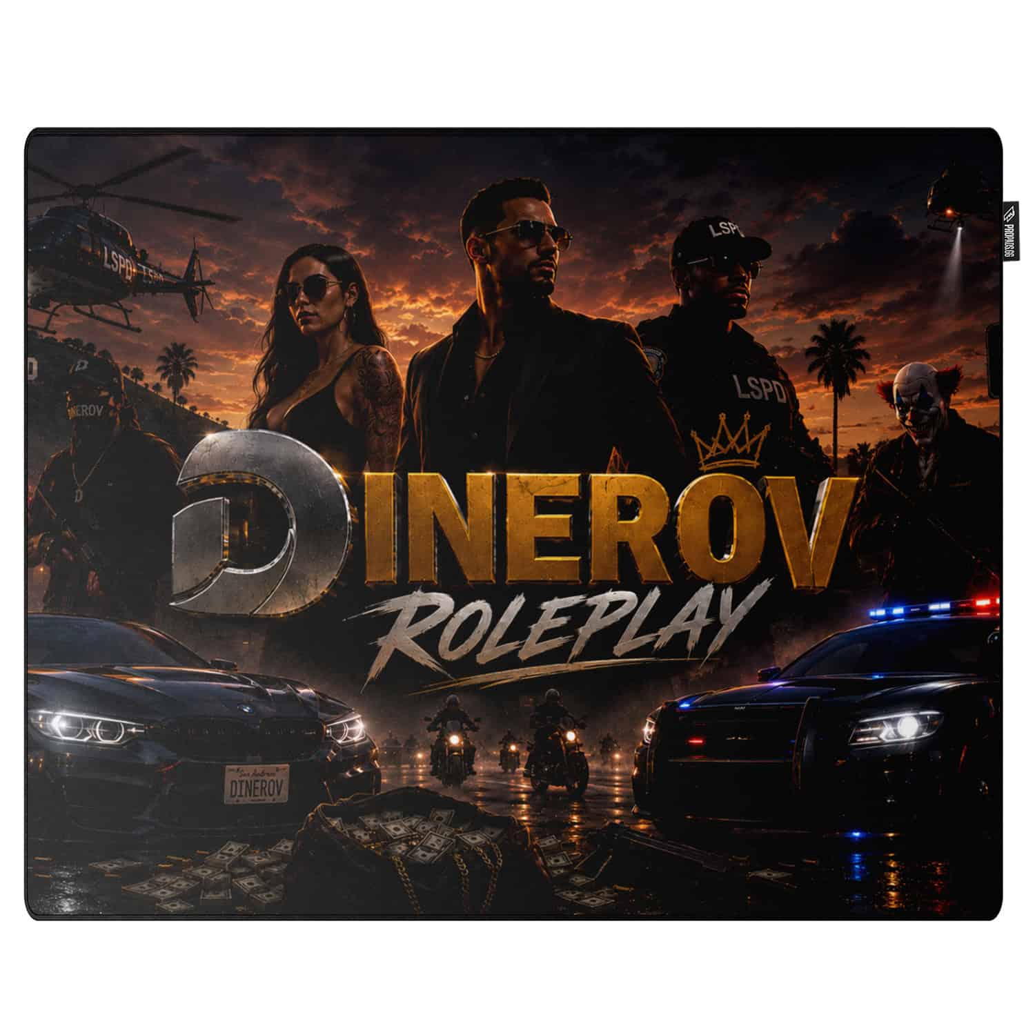 Dinero DineroV Gaming Mousepad