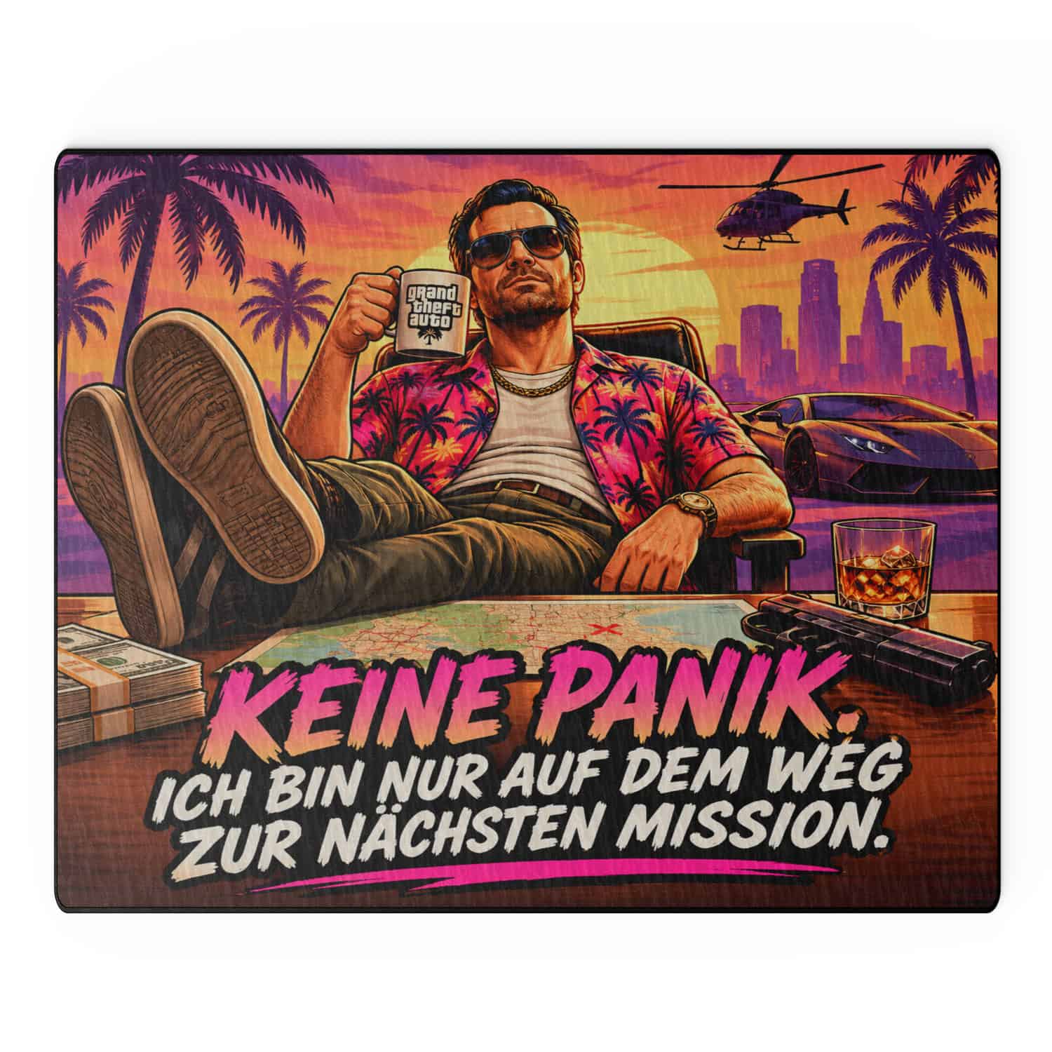 GamerLegion TECH Floor Mat 1200x1050mm