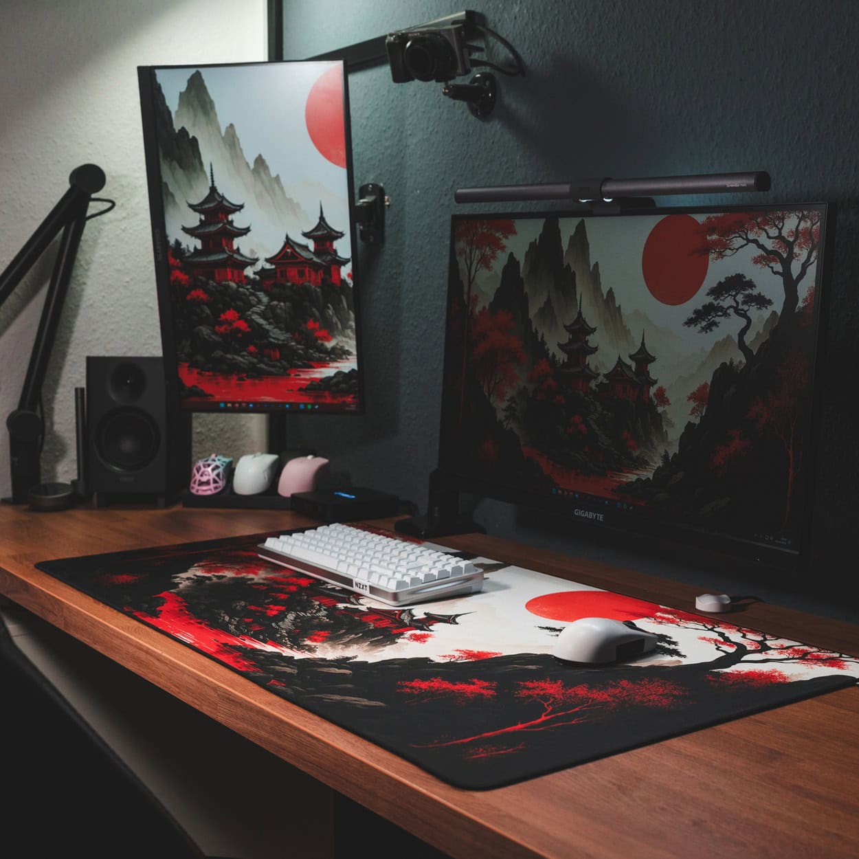 Crimson Temple Gaming Mousepad
