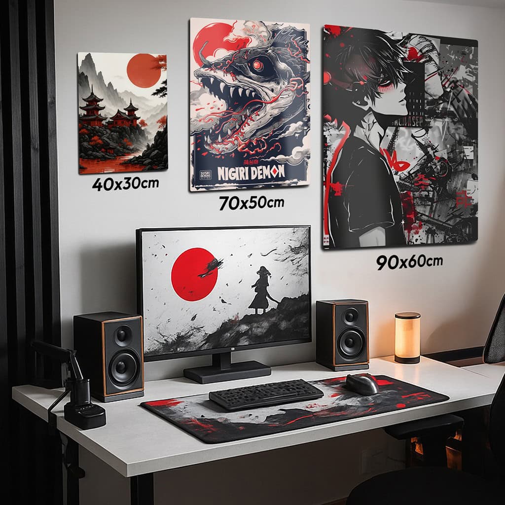 Metallposter – bedrucktes Poster aus Aluminium