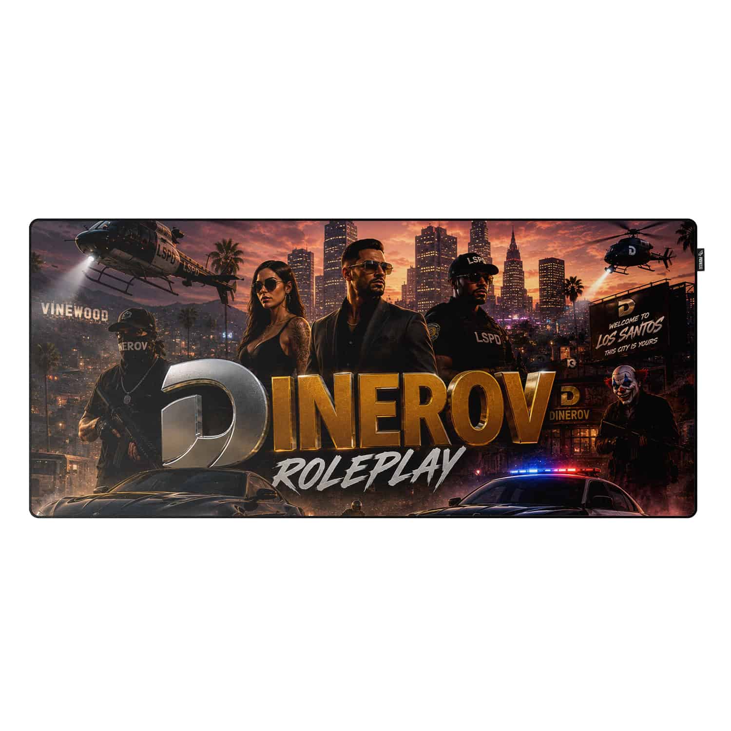 Dinero DineroV Gaming Mousepad