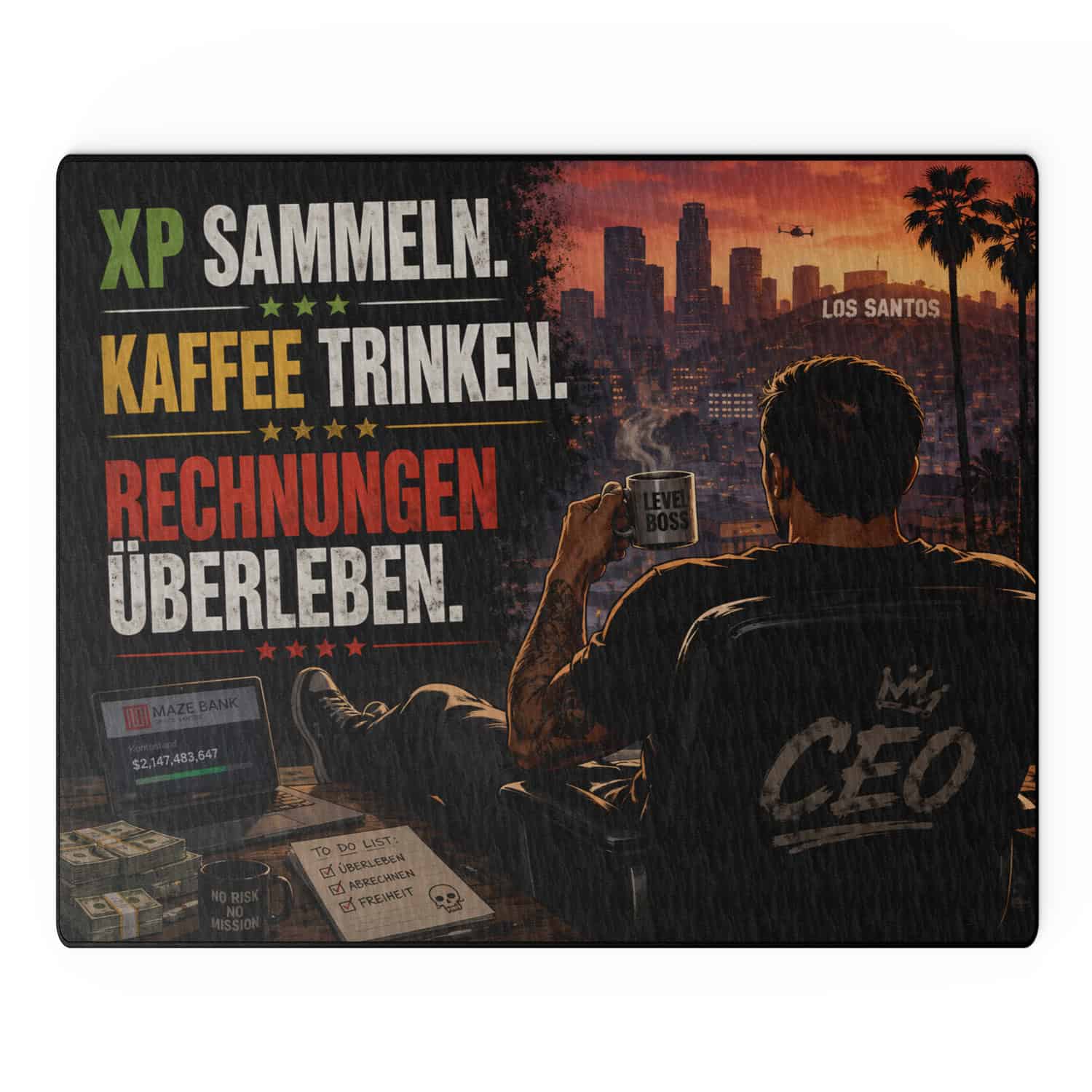 GamerLegion TECH Floor Mat 1200x1050mm