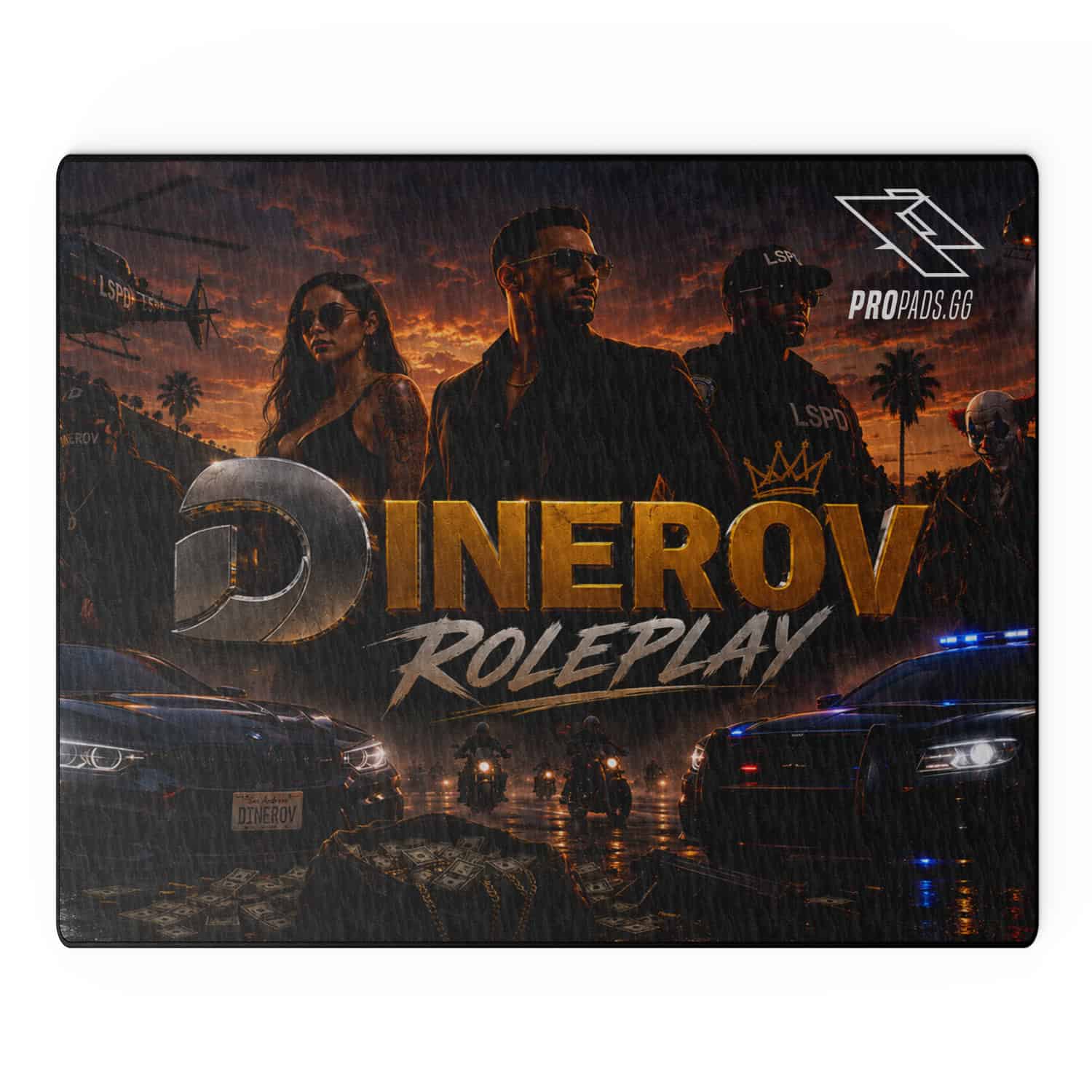 GamerLegion TECH Floor Mat 1200x1050mm
