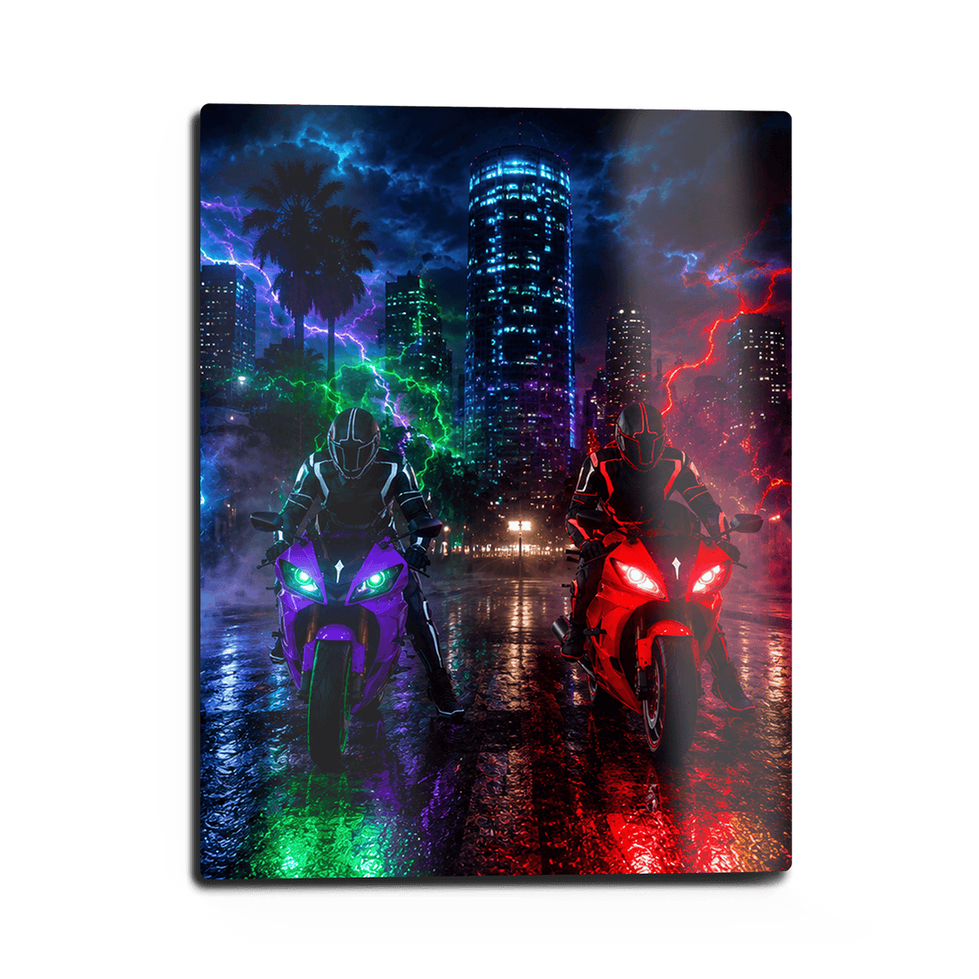 Metal poster – printed poster made of aluminum